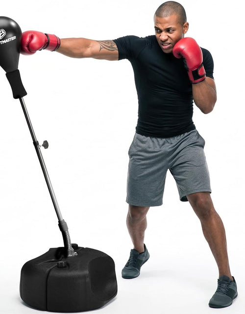 Load image into Gallery viewer, Punching Bag with Stand, Boxing Bag for Teens &amp; Adults - Height Adjustable - Speed Bag for Training, Boxing Equipment, Stress Relief &amp; Fitness
