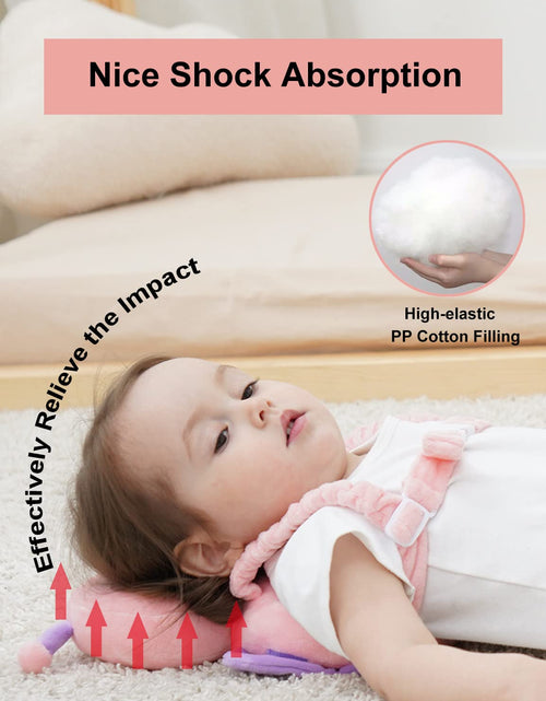 Load image into Gallery viewer, Toddler Baby Head Protector Pad Safety Cushion with Knee Pads&amp;Anti-Slip Socks (Elephant)
