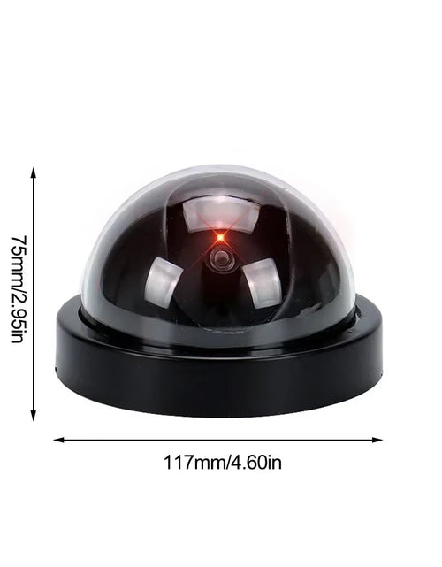 Load image into Gallery viewer, SecureView™ Dome Dummy Camera – Look Protected, Stay Deterrent, Spend Less
